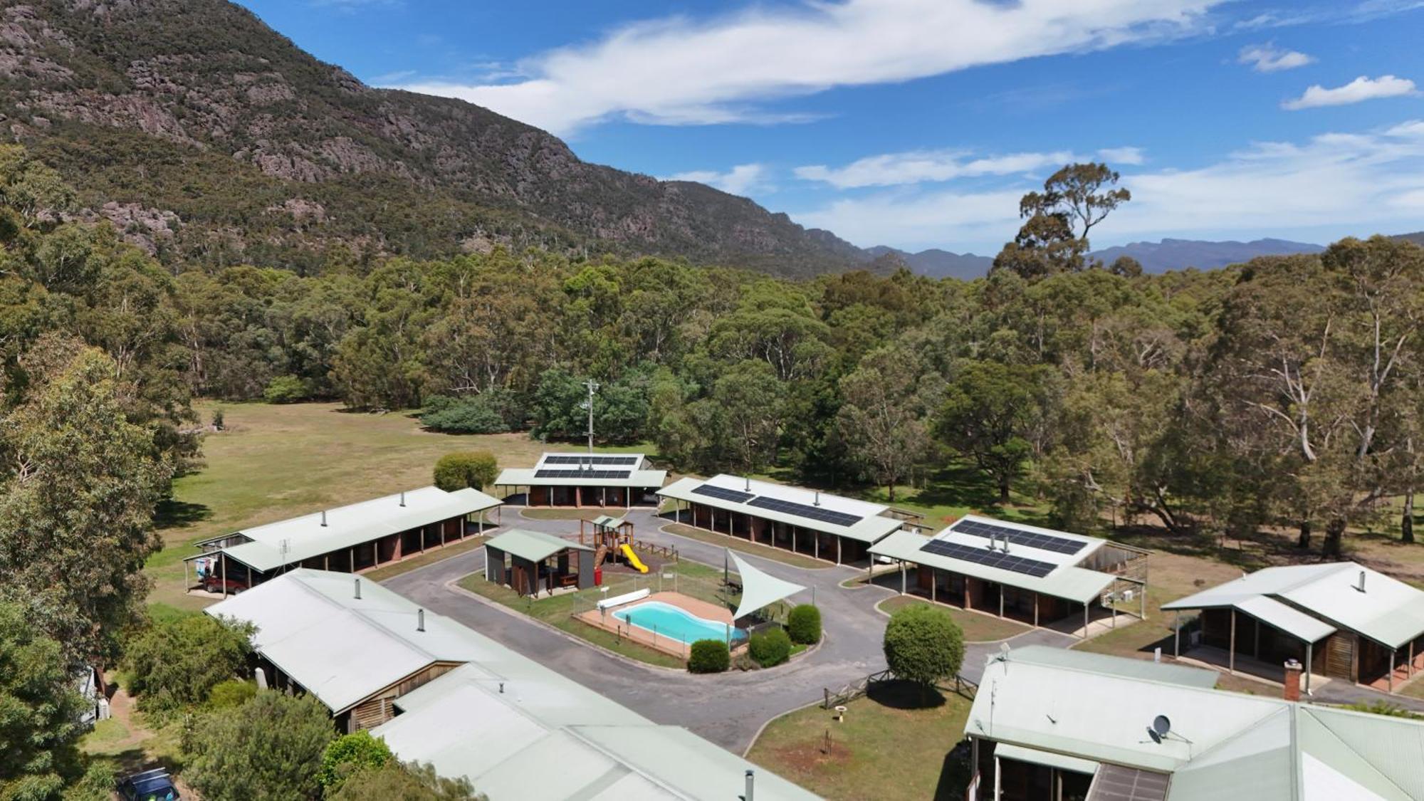 Halls Gap Log Cabins Kültér fotó